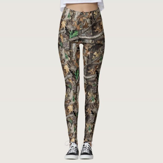 Jagers Bos Boom Camo #1 Leggings (Voorkant)