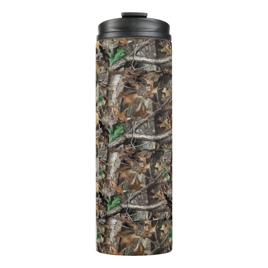 Jagers Bos Boom Camo #1 Thermische Tumbler Thermosbeker (Voorkant)