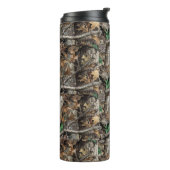 Jagers Bos Boom Camo #1 Thermische Tumbler Thermosbeker (Gedraaid links)