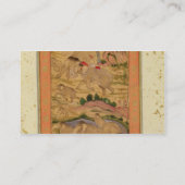 Jagers die elephants vangen, van de Grote Levensla Visitekaartje (Achterkant)