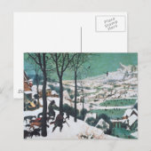 Jagers in de sneeuw door Bruegel Briefkaart (Voorkant / Achterkant)