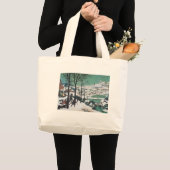 Jagers in de sneeuw door Bruegel Grote Tote Bag (Voorkant (product))