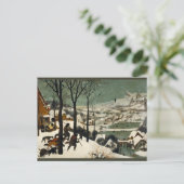 Jagers in de sneeuw door Pieter Bruegel de Ouderen Briefkaart (Staand voorkant)