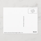 Jagers in de sneeuw door Pieter Bruegel de Ouderen Briefkaart (Achterkant)