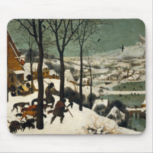Jagers in de sneeuw door Pieter Bruegel de Ouderen Muismat