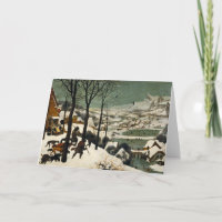 Jagers in de Sneeuw door Pieter Bruegel Ouder