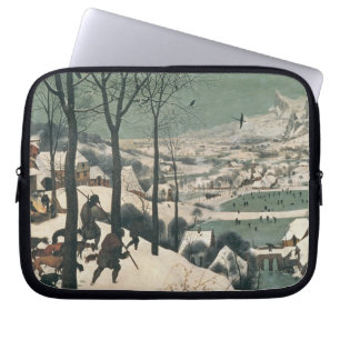 Jagers in de sneeuw - januari 1565 laptop sleeve