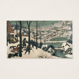 Jagers in de sneeuw - januari 1565 visitekaartjes
