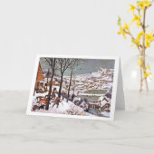 Jagers in de sneeuw, Pieter Bruegel de Oudere Kaart (Gele Bloem)
