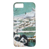 Jagers in het Sneeuwlandschap Pieter Bruegel Case-Mate iPhone Case (Achterkant)
