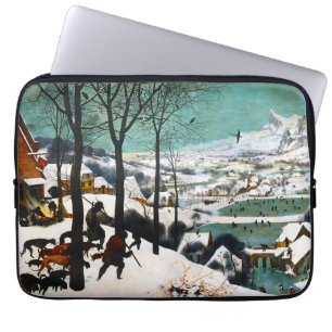 Jagers in het Sneeuwlandschap Pieter Bruegel Laptop Sleeve
