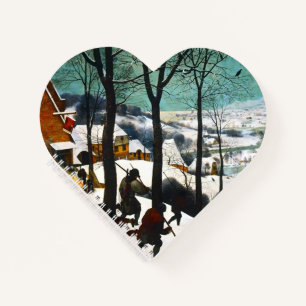 Jagers in het Sneeuwlandschap Pieter Bruegel Notitieboek