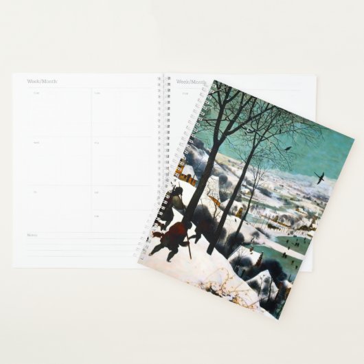 Jagers in het Sneeuwlandschap Pieter Bruegel Planner (Display)
