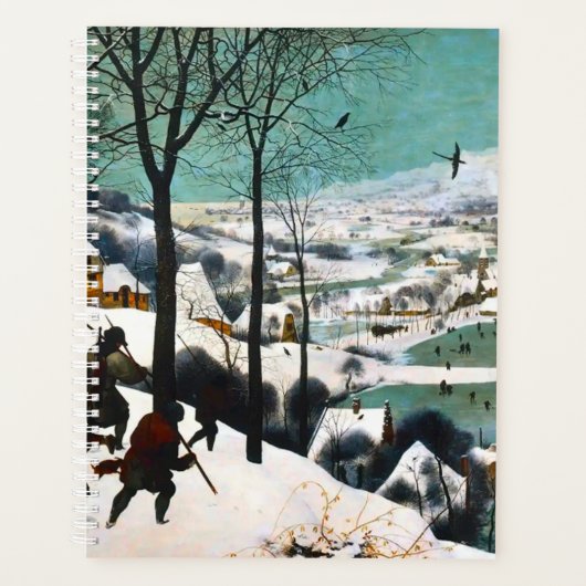 Jagers in het Sneeuwlandschap Pieter Bruegel Planner (Voorkant)