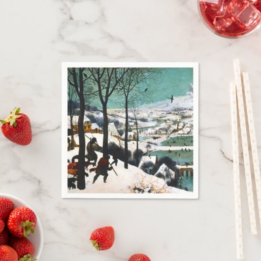 Jagers in het Sneeuwlandschap Pieter Bruegel Servet (Insitu)