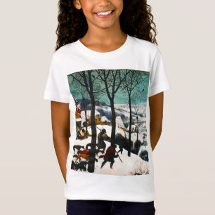 Jagers in het Sneeuwlandschap Pieter Bruegel T-shirt