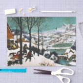 Jagers in het Sneeuwlandschap Pieter Bruegel Tissuepapier (Craft)