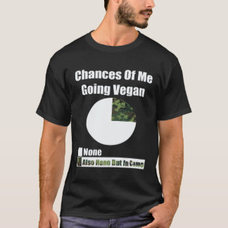 Jagers Kansen Dat Ik Vegan Ga Jagen  1 T-shirt