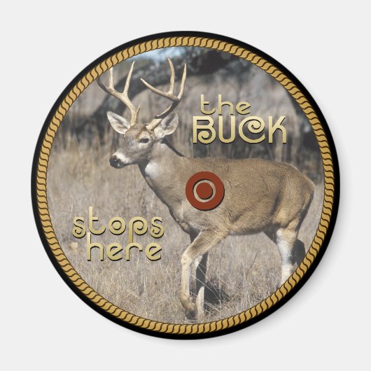 Jagers Magnetische Concho Magneet (Voorkant)