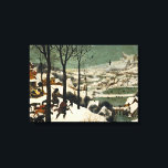 Jagers op de sneeuw (door Pieter Bruegel de Oudere Canvas Afdruk<br><div class="desc">Dit ontwerp is voorzien van een olie-op-houtschilderij van de 16e-eeuwse kunstenaar Pieter Bruegel the Elder (1525/1530-1569), die een van de belangrijkste kunstenaars was van het schilderij van de Nederlandse en Vlaamse renaissance. Het show een scène van het winterseizoen waarin drie jagers kunnen zien terugkeren van een expeditie die vergezeld gaat...</div>