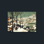 Jagers op de sneeuw (door Pieter Bruegel de Oudere Canvas Afdruk<br><div class="desc">Dit ontwerp is voorzien van een olie-op-houtschilderij van de 16e-eeuwse kunstenaar Pieter Bruegel the Elder (1525/1530-1569), die een van de belangrijkste kunstenaars was van het schilderij van de Nederlandse en Vlaamse renaissance. Het show een scène van het winterseizoen waarin drie jagers kunnen zien terugkeren van een expeditie die vergezeld gaat...</div>