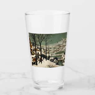 Jagers op de sneeuw (door Pieter Bruegel de Oudere Glas