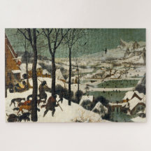 Jagers op de sneeuw (door Pieter Bruegel de Oudere