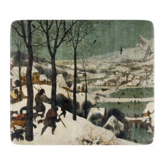 Jagers op de sneeuw (door Pieter Bruegel de Oudere Snijplank