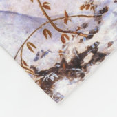 Jagers op de sneeuw, Pieter Bruegel en Ouderen Fleece Deken (Hoek)