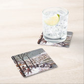 Jagers op de sneeuw, Pieter Bruegel en Ouderen Kartonnen Onderzetters (Insitu)