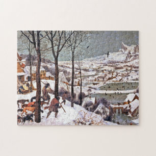 Jagers op de sneeuw, Pieter Bruegel en Ouderen Legpuzzel