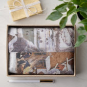 Jagers op de sneeuw, Pieter Bruegel en Ouderen Tissuepapier (Geschenk)