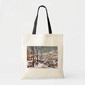 Jagers op de sneeuw, Pieter Bruegel en Ouderen Tote Bag (Voorkant)