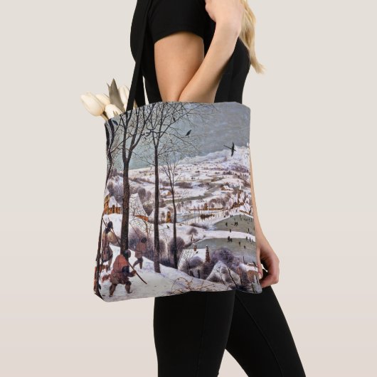 Jagers op de sneeuw, Pieter Bruegel en Ouderen Tote Bag (Dichtbij)