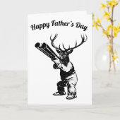 Jagers Vaderdag Kaart (Gele Bloem)