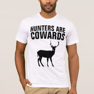 JAGERS ZIJN LAFAARDS, ANTI JAGEN HERTEN T-SHIRTS