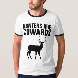 JAGERS ZIJN LAFAARDS, ANTI JAGEN HERTEN T-SHIRTS