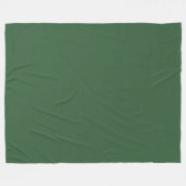 Jagersgroen Fleece Deken (Voorkant (Horizontaal))