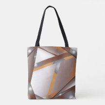 Jagged Edge Concentrische Aarde Tone Ombre Art