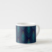 Jagged Edge: dynamisch patroon afspelen Espresso Kop (Voorkant rechts)