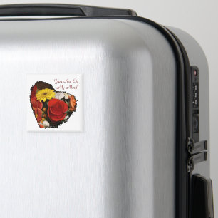 Jagged Edge Heart Bouquet Magneet