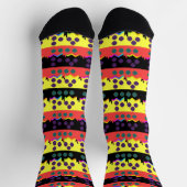 Jagged Geo Sustainable Premium Crew-Sokken Sokken (Top)