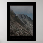 Jagged Langen Peak Trail Poster (Voorkant)