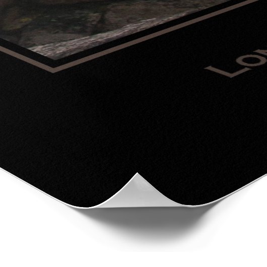 Jagged Langen Peak Trail Poster (Hoek)