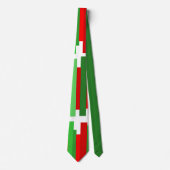 Jagged Lines - rood en groen Stropdas (Voorkant)