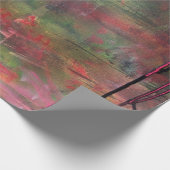 Jagged Love Wrapping Paper beroemd gemaakt door HA Cadeaupapier (Hoek)