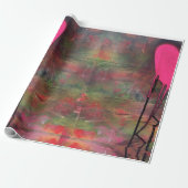Jagged Love Wrapping Paper beroemd gemaakt door HA Cadeaupapier (Uitgerold)