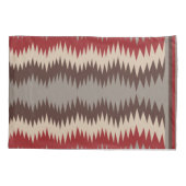 Jagged Navajo Design Kussensloop (Achterkant)