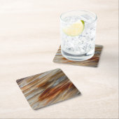 Jagged Petrified Wood Kartonnen Onderzetters (Insitu)