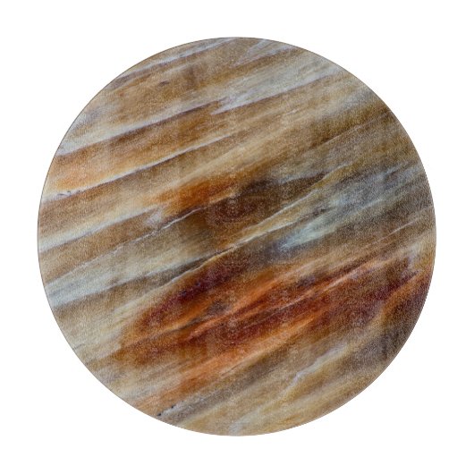 Jagged Petrified Wood Snijplank (Voorkant)